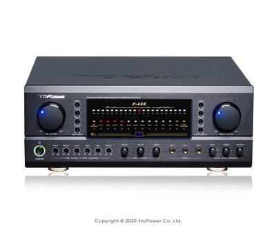 ＊來電優惠＊P-650 TDF 450W+450W 綜合歌唱擴大機/自動接唱/人聲消音/ECHO
