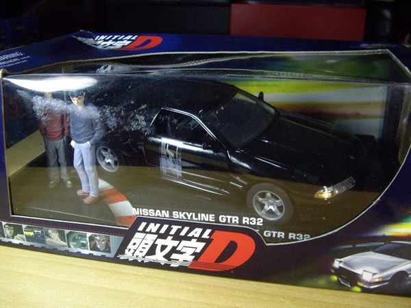 頭文字D 1/18 JADA TOYS NISSAN SKYLINE GTR R32○GT-R 日産