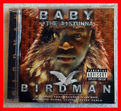 ◎2002年-美版22首-鳥人-Birdman-寶貝小子-Baby Aka The #1 Stunna-4顆星評鑑-CD