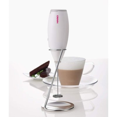 日本製 HARIO 手持奶泡電動攪拌器 附支架 CZ-1 咖啡用具手沖 咖啡 拉花 拿鐵 電動奶泡機 攪拌棒 【全日空】