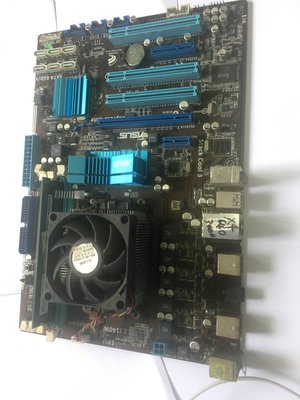ASUS 華碩,主機板,M4A87TD.,含CPU,記憶體,風扇,良品