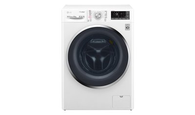 【免卡分期】LG WD-S105DW 滾筒洗衣機(蒸洗脫烘) 冰磁白 / 10.5公斤 非日立 國際