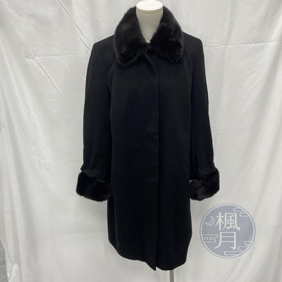 LOEWE 羅威 黑色 克什米爾 大衣 #44  外套 外搭 保暖 秋冬 羊毛 時尚 配件 穿搭 配件