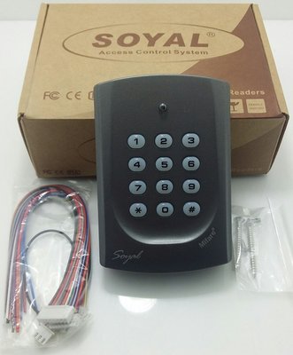 SOYAL AR-721 MIFARE 13.56  台灣貨  可客製化各家個人碼卡機加密的規格