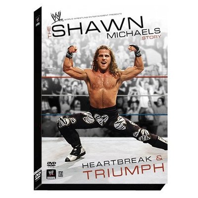 ☆阿Su倉庫☆WWE摔角 Shawn Michaels HeartBreak and Triumph DVD HBK傳奇精選專輯 熱賣特價中