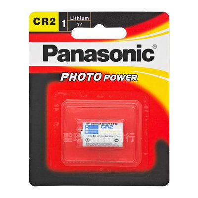 國際 Panasonic CR2 一次性鋰電池 3V 日本製 CR-2W/C1B  ( 期限 2033年-12月