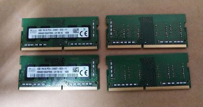 【賣可小舖】筆電用 samsung 原廠 DDR4-2400 4G 850元 記憶體