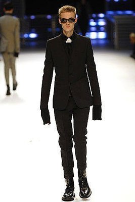 Dior Homme 假領結襯衫 (Hedi Saint laurent Paris )