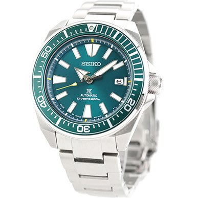 預購 SEIKO SBDY043 精工錶 機械錶 PROSPEX 44mm 潛水錶 綠色面盤 鋼錶帶 男錶女錶