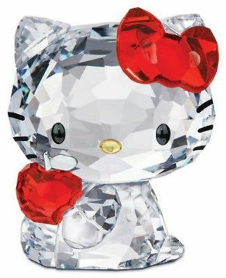 (全新高6~7cm)施華洛世奇 水晶 Hello Kitty(紅蘋果/粉蝴蝶結/小熊)2011年SWAROVSKI