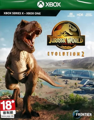 【全新未拆】XBOX ONE XBOXONE 侏羅紀世界 侏儸紀世界 進化2 JURASSIC WORLD 中文版 台中