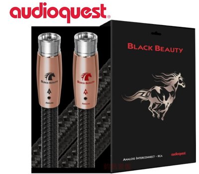 鈞釩音響~ 美國名線 Audioquest Black Beauty黑美人XLR-XLR訊號線(1M)