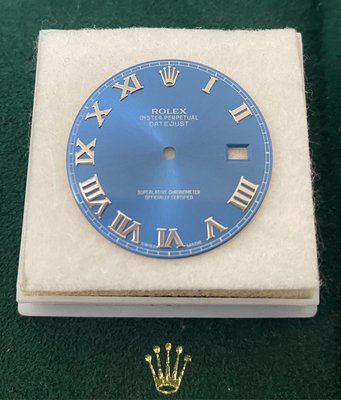 ROLEX 原裝藍色羅馬字面盤 DJ 2(116300,116334)41mm鋼錶款116234,116234,1601