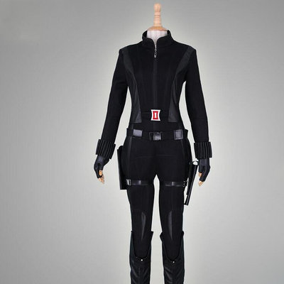 眾信優品 美國隊長2  黑寡婦cos連體服裝cosplay套裝 復仇者聯盟  寒冬戰士