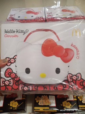 泰國麥當勞限定超可愛KITTY置物籃