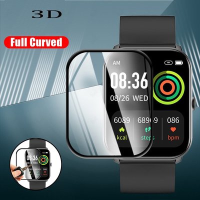 Imilab W01 智能手錶 保護膜 小米 imilab智慧手錶 W01 全屏保護貼 3D 彎曲軟邊保護膜蓋 屏幕保護