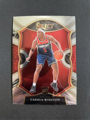 2020-21 Select Cassius Winston RC Concourse Base Wizards