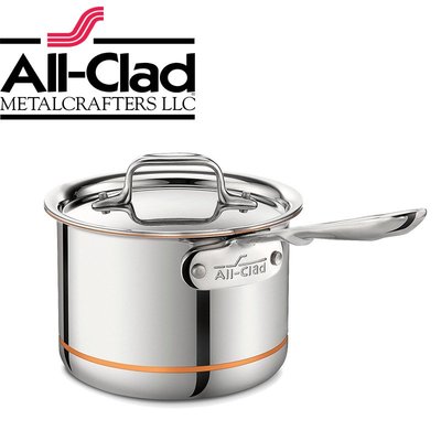 美國 All-Clad Copper Core  不銹鋼鍋 22cm 單柄 醬汁鍋 湯鍋 燉鍋 平底鍋