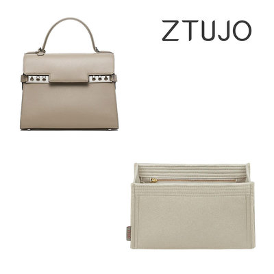 內袋 包撐 包中包 【ZTUJO】適用于德爾沃Delvaux Tempete內膽包英國進口毛氈收納包