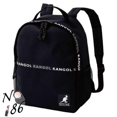 NO.186【日雜附錄2019 KANGOL 袋鼠~時尚單品附錄 後背包 雙肩包 書包 補習包 外出包 運動包】