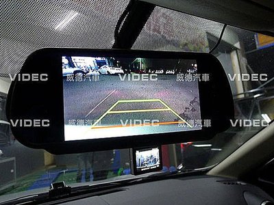 威德汽車精品 NISSAN NEW ROGUE 倒車攝影鏡頭加七吋螢幕