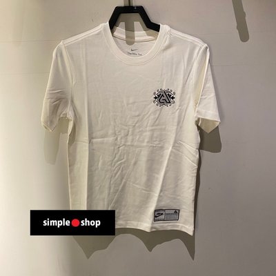 【Simple Shop】NIKE GIANNIS FREAK 運動短袖 字母哥 籃球短袖 白色 DR7634-133