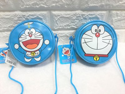 【哆啦A夢】正版 Doraemon 小叮噹 側背包 斜背包 斜跨包 肩背包 收納包 零錢包 錢包 圓零錢包 圓筒包