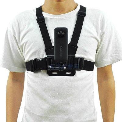 Insta360 One X2配件胸帶 背包夾 第一視角全景運動相機頭戴手腕帶42