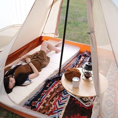 民族風野餐墊ins戶外地墊露營用品帳篷地毯野炊墊子折疊桌布
