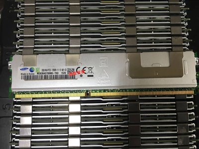 三星32G 4RX4 PC3L-12800R DDR3 1600 ECC REG RDIMM伺服器記憶體條
