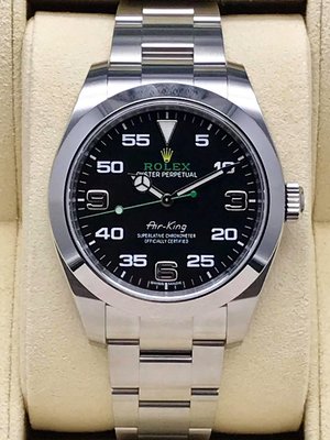 重序名錶 ROLEX 勞力士 Air-King 空中霸王 116900 自動上鍊腕錶