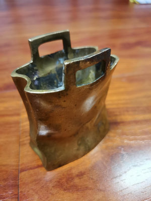 花瓶銅材質造型精美老物件