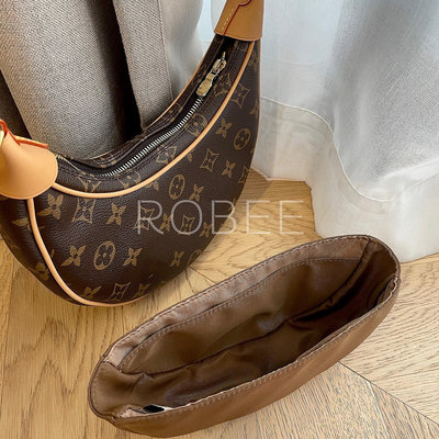 熱銷ROBEE/適用LV Loop豌豆月亮包內膽包中包半月形收納整理內襯包撐現貨