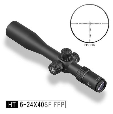 （倖存者）DISCOVERY 發現者 瞄準鏡 HT 6-24X40SF FFP分體短前置 狙擊鏡
