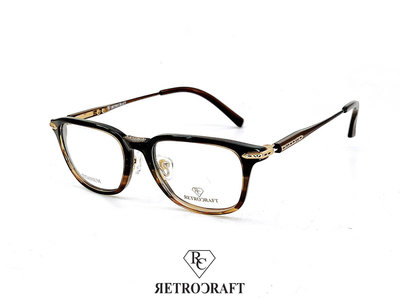 【本閣】RETROCRAFT RC1064 義大利製手工眼鏡玳瑁色方框 thom chrome 999.9