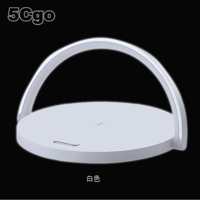 5Cgo【智能】手機充電器帶創意夜燈快充蘋果xs max iPhone8P 11安卓華為USB插頭多功能 含稅