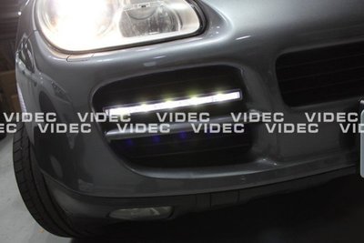 威德汽車 歐盟認證 日行燈 晝行燈 EL6003 DRL LED 日行燈 POSCHE CAYENNE BMW BENZ