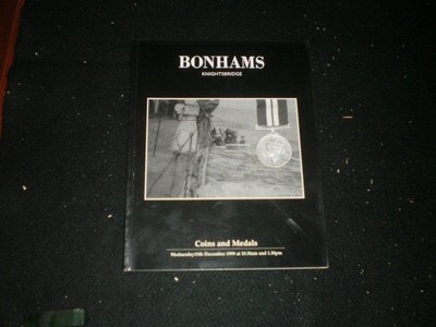 -【BONHAMS】1999年    紀念幣章拍賣目錄