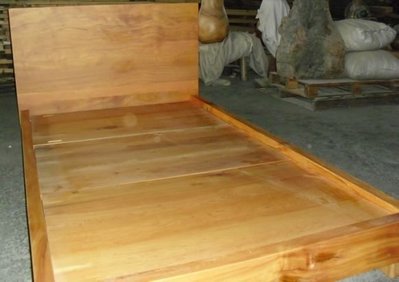 【原味手工家具】台灣檜木床架-台南 原木 家具