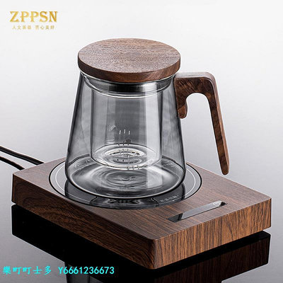杯墊意大利ZPPSN可加熱100度恒溫杯墊辦公室可調溫保溫底座恒溫寶茶壺
