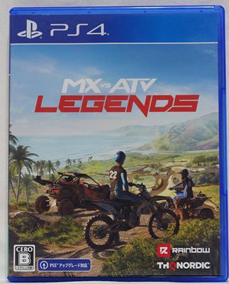 PS4 MX vs ATV Legends 英文字幕 英語語音