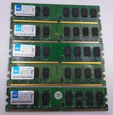 【冠丞3C】十銓 TEAM DDR2 800 2G 記憶體 RAM 桌上型 五條RAM-099