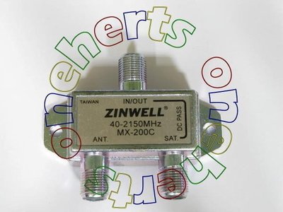 萬赫 ZINWELL MX-200C 衛星混頻器 有線電視CATV 數位電視 HDTV 台灣製