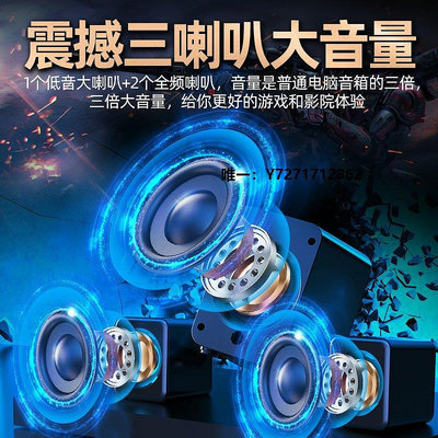 有線音響哈曼卡頓Q8音響電腦音響臺式機家用小音箱迷你超重低音有線多媒