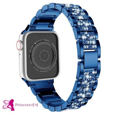 金屬錶帶 不鏽鋼蘋果錶帶 適用Apple Watch ultra 8 7 6 5-Princess可可