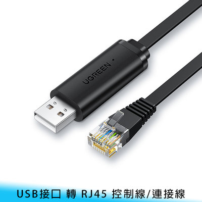 【台南/面交】綠聯 CM204 150cm/1.5米 USB接口 轉 RJ45 穩定/高兼容 控制線/轉接線/轉接器