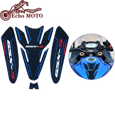 鈴木 GSX-S1000 GSX-S 1000 1000F 2015-2019 高品質摩托車保護貼貼花氣體膝蓋握把牽引墊-概念汽車