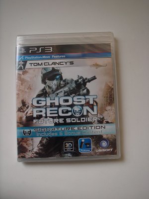 全新PS3 火線獵殺：未來戰士 英文亞版 支援MOVE體感Ghost Recon Future Soldier