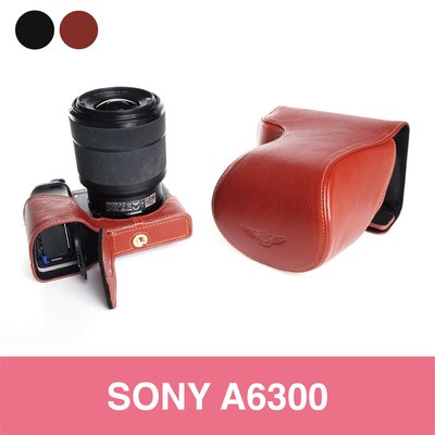 小馨小舖【TP SONY A6300開底式相機皮套(28-70 MM)】相機包 相機皮套
