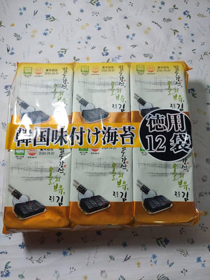 orionjako 韓國麻油風味海苔12入(42g)(效期2024/09/20)市價140元特價109元
